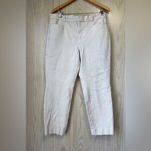 Banana Republic Sloan Pinstripe Pants Size 14 EUC